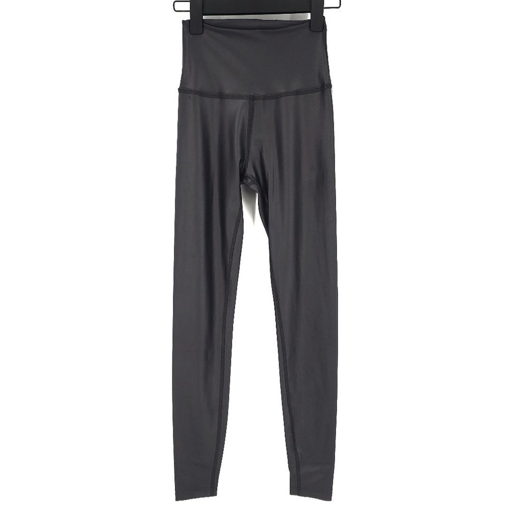 Beyond Yoga Sportgloss Smooth Operator High Rise Leggings Grey/Silver XS‎
